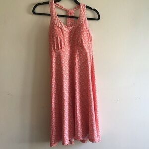 PRANA dress. Women’s size S. pink. Racer back.